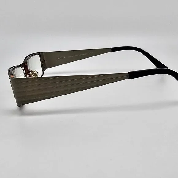 Vanni Mod. VK8796 C176 Bronze Grey Rectangular Eyeglasses Frame Italy 49-15-135 - Picture 3 of 12